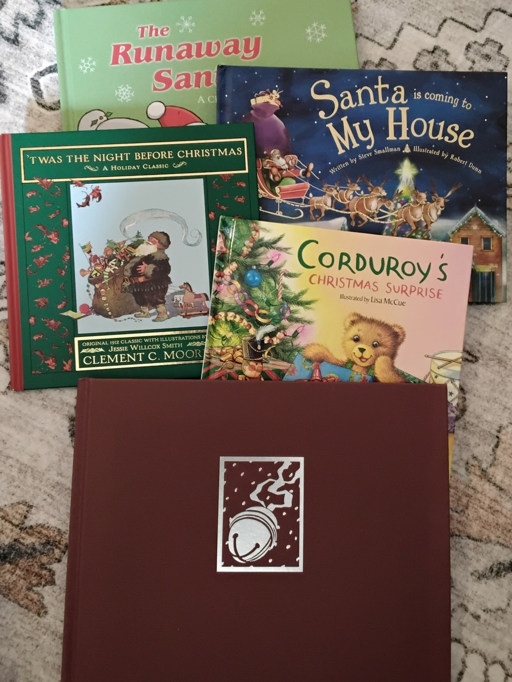 Holiday Children's Book Bundle - Christmas Classics (Green, Blue, Pink, Maroon)